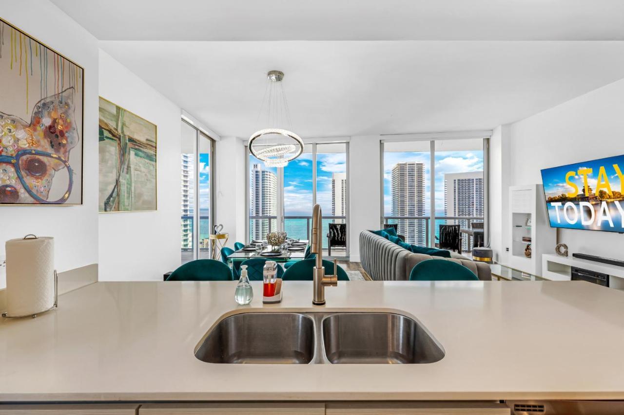 Beachwalk Resort - Penthouse In The Sky 3Bdr And 3Ba Luxury Condo Direct Ocean View Hallandale Beach Bagian luar foto